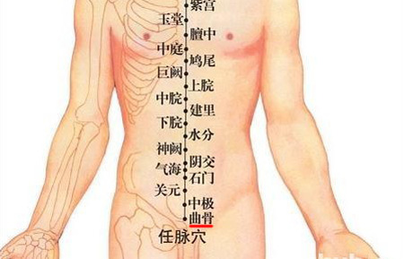 曲骨穴：益氣血，調(diào)治月經(jīng)不調(diào)、帶下