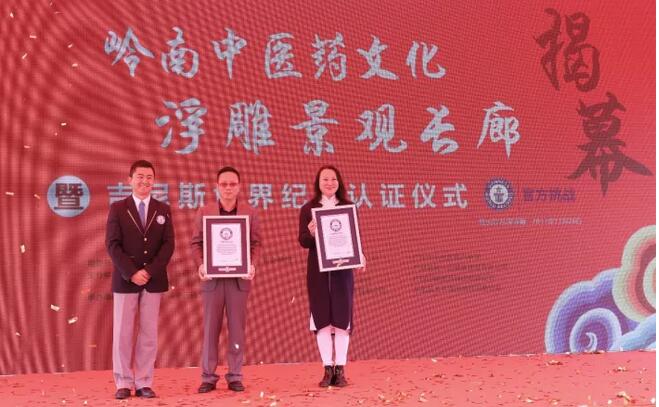 熱烈慶祝嶺南國(guó)醫(yī)小鎮(zhèn)——中醫(yī)藥歷史文化浮雕景觀長(zhǎng)廊圓滿竣工！