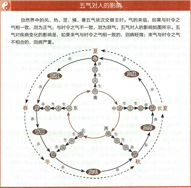 六氣與人體及萬物有何聯(lián)系？